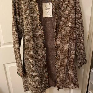 ZARA long cardigan/jacket